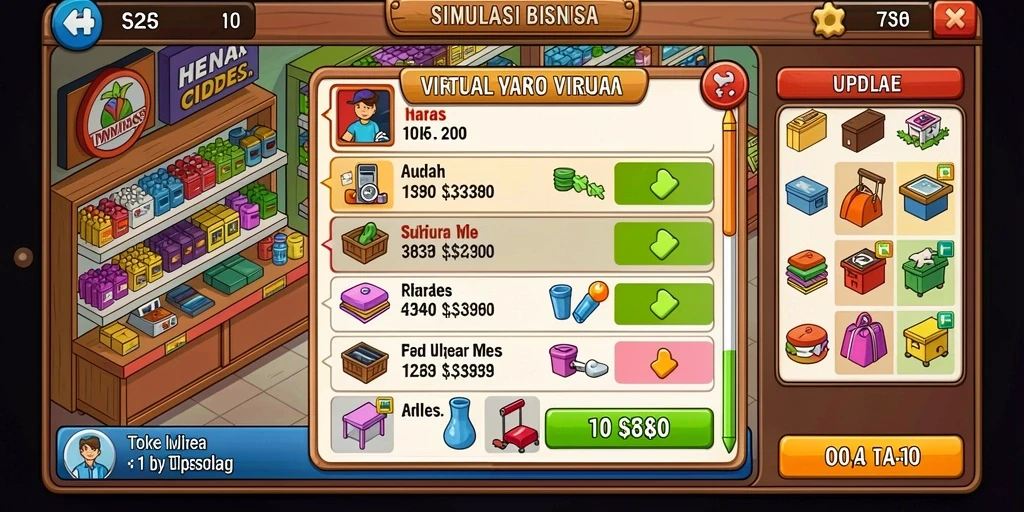 Tantangan yang semakin sulit membuat permainan semakin menarik.
