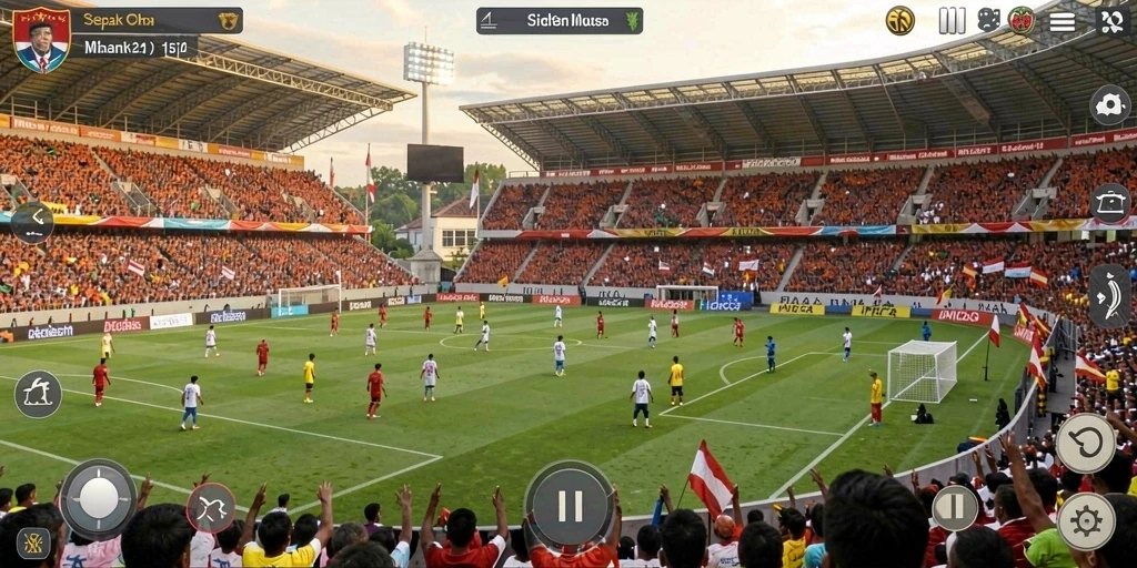 Ragam level menantang dalam game IDROK.