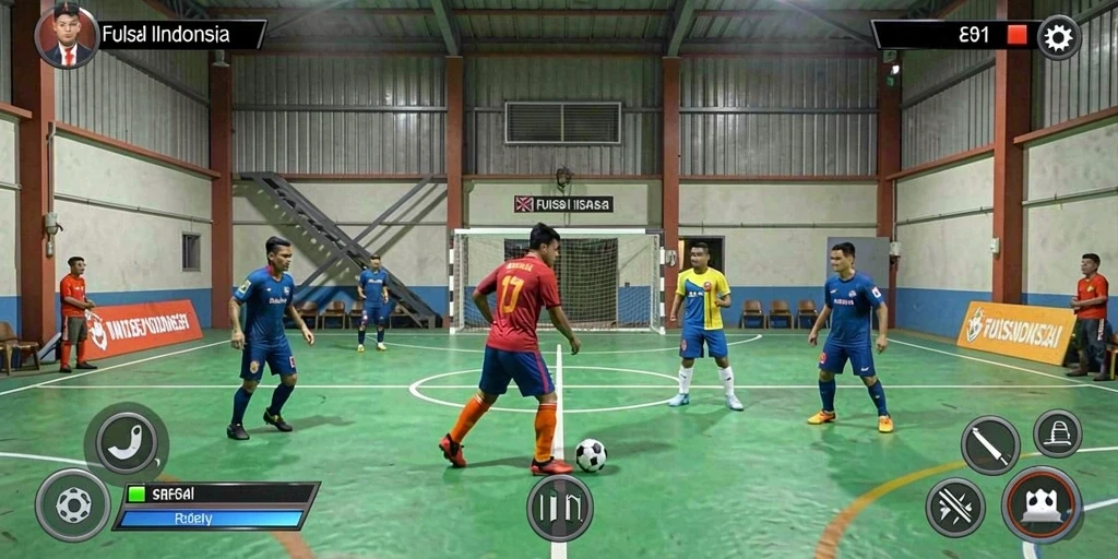 Cuplikan interaksi sosial antar pemain.