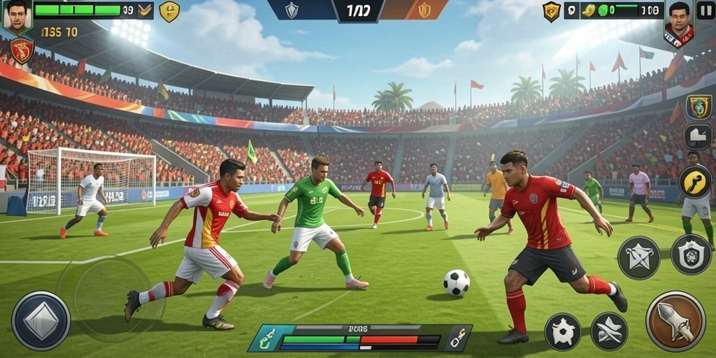 Mode multiplayer yang seru untuk bersaing dengan teman.