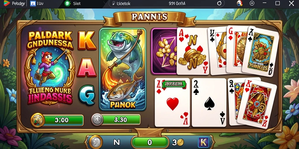 Berbagai pilihan permainan slot yang menghibur.