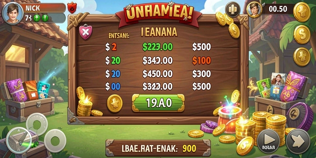Karakter-karakter unik yang dapat dimainkan.