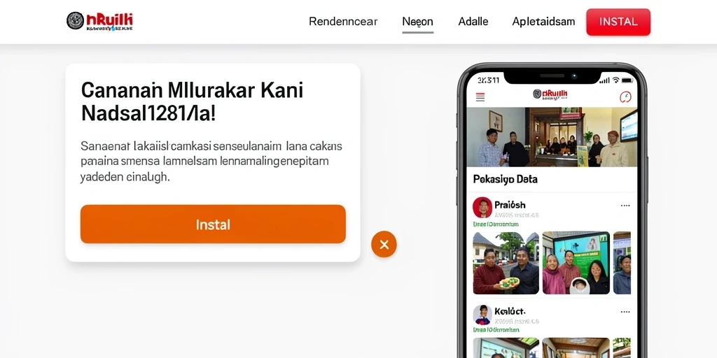 Pemandangan karakter yang dapat dipilih dengan beragam kostum.
