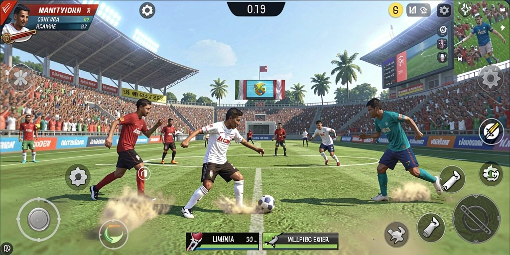 Fitur multiplayer yang memungkinkan bermain bersama teman.