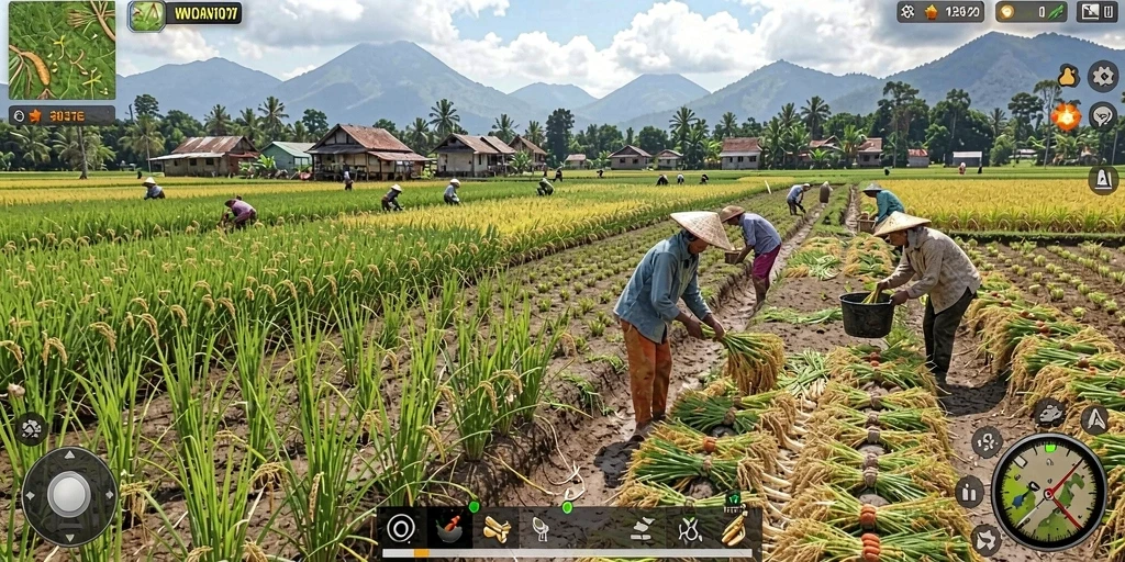 Karakter unik yang membuat permainan semakin seru.